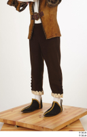   Photos Man in Historical Civilian suit 8 brown dress cloth shoes medieval clothing trousers 0002.jpg
